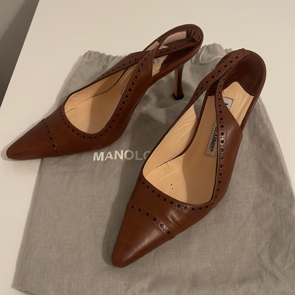 Manolo Blahnik Kitten Heels